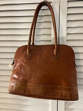 Alfa Made in Florence Italy Leather